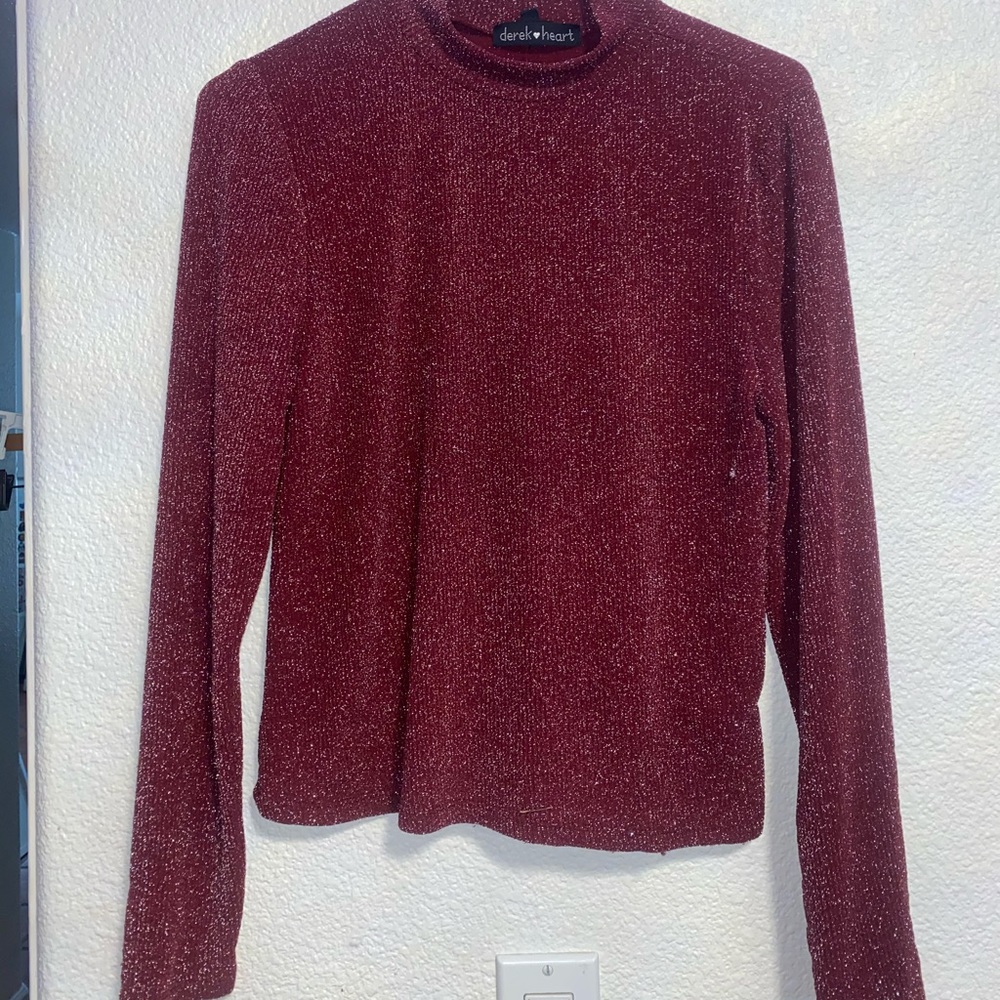 Mock neck long sleeve